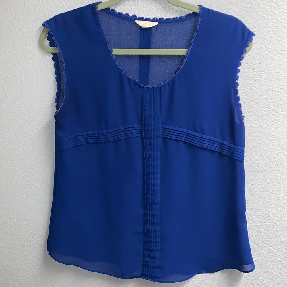E & M Blouse Sz M